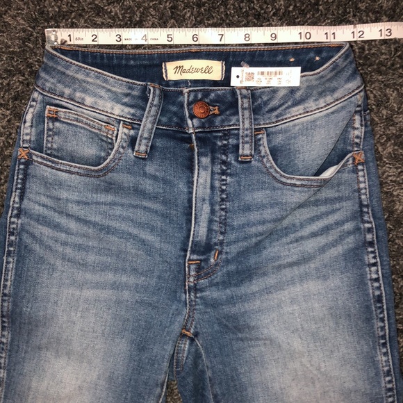 Madewell Petite Curvy Roadtripper Authentic Skinny Jeans in Vinton Wash NWT - Picture 12 of 12